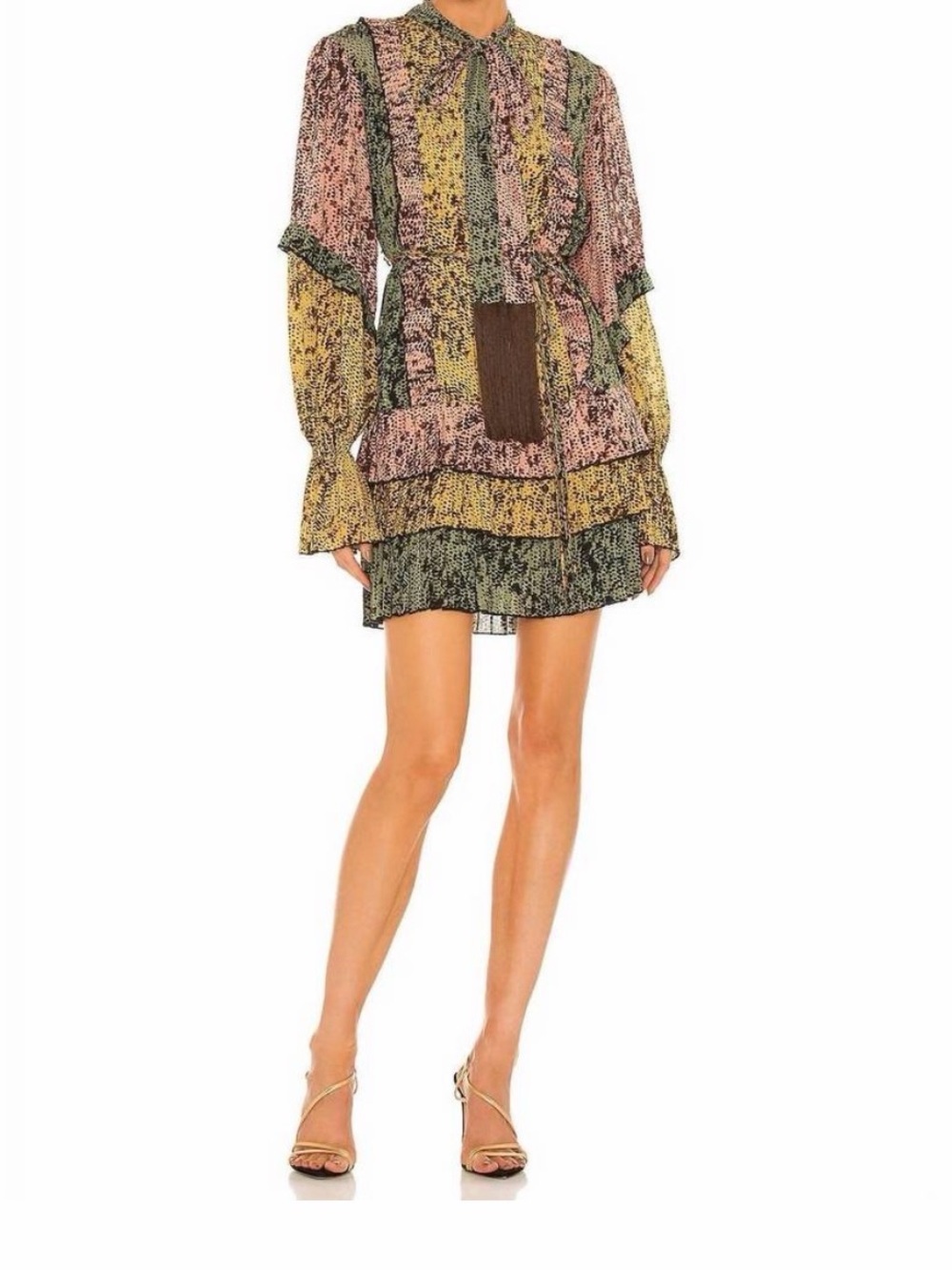Alexis Ambar Mini Dress In Amazonia
